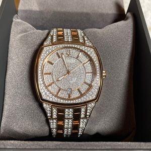 Bulova Phantom Rose Gold Men’s Watch NWOT